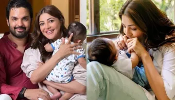 Kajal Aggarwal Shares Happy Picture Of Baby, Neil As He Turns Six-Month-Old, Pens An Emotional Note