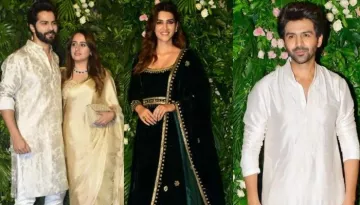 Kriti Sanon's Diwali Bash: Varun Dhawan-Natasha Dalal, Kartik Aaryan, And Few Others Grace The Event