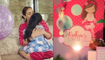 Esha Deol Shares Glimpses Of Daughter, Radhya's 5th B'Day Bash: Beauty Spa, Delicious Food And More