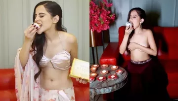 Uorfi Javed Gets Brutally Trolled As She Goes Topless For Diwali 2022, Netizens Say 'Sharam Karo'