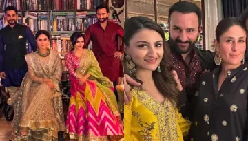 Saif Ali Khan And Kareena Kapoor Celebrate Diwali With Her 'Nanad', Soha Ali Khan, Exude Royalty