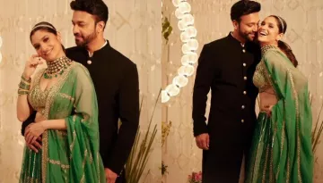 Ankita Lokhande And Vicky Jain Look Adorable Together As They Celebrate First Diwali After Marriage