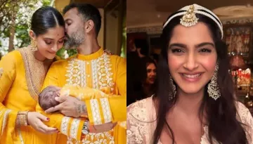 Sonam Kapoor Celebrates First Diwali After Son, Vayu's Arrival, Looks Alluring In An Ivory Ensemble