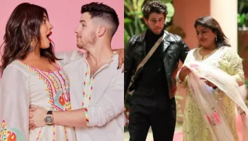 Priyanka Chopra Turns Paparazzi As Hubby, Nick Jonas Escorts 'Saasu Ma', Madhu After Diwali Dinner
