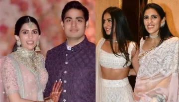 Shloka Mehta Dons A 'Kashmiri' Embroidered Saree At Manish Malhotra's Diwali Bash Worth Rs. 3 Lakh