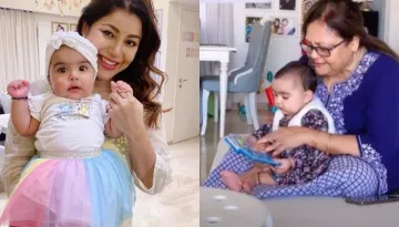 Debina Bonnerjee Shares A Cute Video Of Baby Girl, Lianna Sitting On Nani's Lap And Learning A Poem