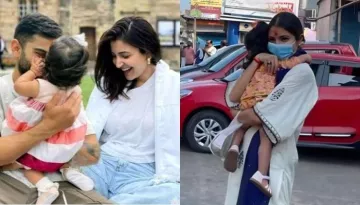 Anushka Sharma Cuddles With Daughter, Vamika At Kalighat Temple, Shares Glimpses Of Her Photo Dump