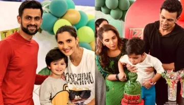 Sania Mirza-Shoaib Malik Host A Grand Spiderman Themed B'day Party For Their 4-Year-Old Son, Izhaan