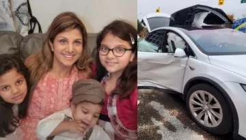 Rambha And Her Kids Injured In A Car Crash While Coming From School, 'Judwa' Actress Shares Pictures