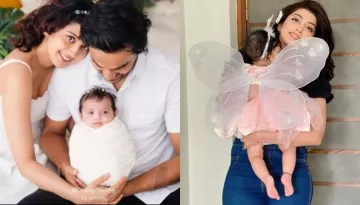 'Hungama 2' Fame, Pranitha Subhash Decks Up Her 4-Month-Old Baby Girl, Arna As A Cute Pink Butterfly