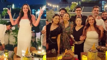 Esha Deol's Rooftop B'Day Bash: Twins With Hubby, Bharat, Zayed Khan, Rakul Preet And Others Attend