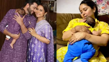 Newbie Mommy, Vinny Arora Gives A Sneak Peek Into Her Baby Boy's Outing, He Flaunts His White Shoes