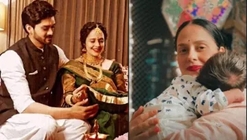 'Na Aana Is Des Laado' Fame Couple, Natasha Sharma-Aditya Redij Share 1st Glimpse Of Their Baby Boy