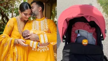 Sonam Kapoor's Hubby, Anand Ahuja Takes Newborn Baby, Vayu For Morning Stroll, Shares A Glimpse