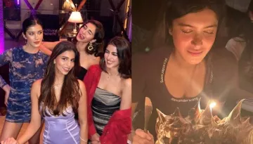 Sneak Peak Into Shanaya Kapoor's 23rd B'day Bash: Cuts Golden Hills Cake, Guitar Sessions And More