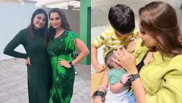 Anam Mirza Drops A Cutesy Photo With Sister, Sania Mirza, Their Kids, Dua And Izhaan Steal The Show