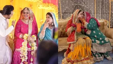 Saba Ibrahim Exudes Pure Indian Bride Goals, Looks Pretty In A 'Gharara' Suit At Her 'Mehendi Barat'