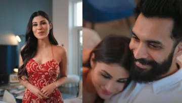 Mouni Roy's Home In Mumbai: From Cosy Living Room, Sputnik Style Chandelier, Outdoor Seating, More