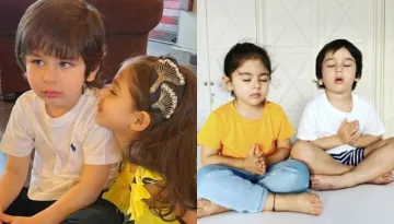 Soha Ali Khan Reveals Daughter, Inaaya Is Amazed By Cousin, Taimur, 'Even If He's Just Scratching..'