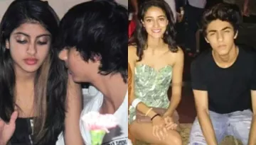 Navya Naveli Nanda And Ananya Panday Post Unseen Childhood Pictures Of Aryan Khan On His 24th B'Day