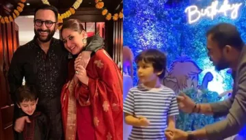 Taimur Ali Khan Gets Brutally Trolled For Showing Attitude To A Magician, User Calls Him, 'Dull Kid'