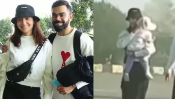 Anushka Sharma's Daughter, Vamika Looks Like A Mini Version Of Her As They Twin In Unseen Picture