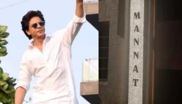Shah Rukh Khan's Mansion 'Mannat' Gets A New Makeover, Name Plate Is Now Studded With Diamonds