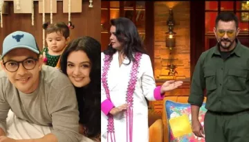 Aditya Narayan's Wife, Shweta Agarwal Hilariously Says 'Do Bachche Hai, Yeh Pehela' Pointing At Him