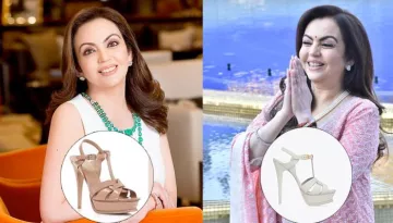 Nita Ambani's YSL Tribute Sandals Collection: From Rs. 77K Black Heels To Nude Heels Worth Rs. 80K