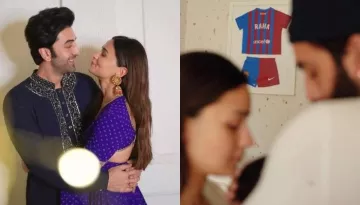 Alia Bhatt-Ranbir Kapoor Got Trolled For Using A Barcelona Jersey To Announce Their Daughter's Name