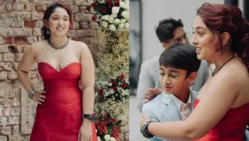 Ira Khan Shares A Warm Hug With Half-Brother, Azad Rao Khan At Her Engagement Ceremony