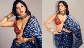 Bhumi Pednekar Wears Tie-Dye Banarasi Saree Worth Rs. 55K On BFF's Wedding, Dons Statement Jewellery