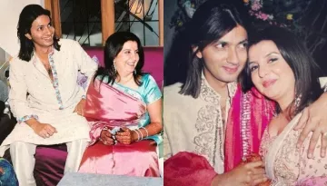 Unseen Picture Of Farah Khan From Her 'Mehendi' Ceremony, She Donned A Suit And Floral Jewellery