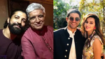 Javed Akhtar's Birthday: Son Farhan Shares A Throwback Photo To Wish Him, GF Shibani Dandekar Reacts