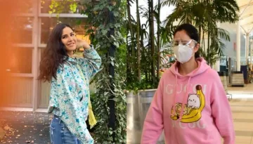 Katrina Kaif Returns After Celebrating Lohri With Hubby, Vicky Kaushal, Dons A Hoodie Worth Rs. 80K