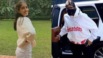 Navya Naveli Nanda Wants Her Grandfather, Amitabh Bachchan's White Hoodie