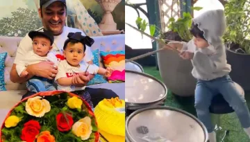 Kapil Sharma Records A Candid Moment Of His Two-Year-Old Daughter, Anayra Sharma Playing The Drums