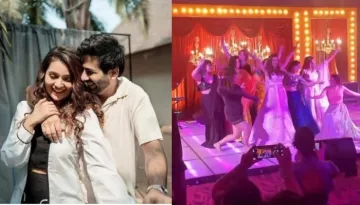 Inside Mansi Srivastava's 'Sangeet' Night: Her Unique Lehenga And Groom's Performance Stole The Show