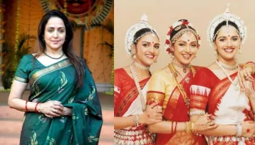 Hema Malini Posts A Throwback Picture Of Her Daughters, Esha And Ahana On National Girl Child Day
