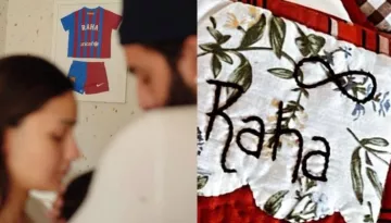 Alia Bhatt Shares A Picture Of Baby, Raha's Customised Name Quilt With 'Cat' And 'Infinity' Motifs