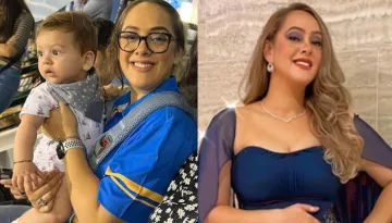 Hazel Keech Takes An Off From Mommy Duties Of Baby Orion, Decks Up In A Gown, Says 'After A Decade'