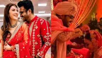 Hansika Motwani's Groom, Sohael Applies 'Sindoor' On Her Forehead, Leaves Her Blushing In Happiness