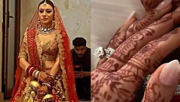 Hansika Motwani Shares First Picture Of Mehendi Clad Hands, Flaunts 'Chooda' And Huge Diamond Ring