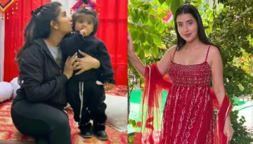 Charu Asopa Takes Ziana For Her Sister's Wedding Festivities Amidst Divorce From Rajeev Sen