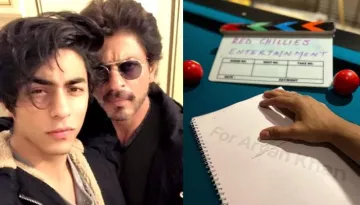 Shah Rukh Khan Is Super Proud Of His Son, Aryan Khan As He Writes His First Film, He Pens, 'Wow'