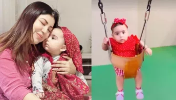 Debina Bonnerjee's Eight-Month-Old Daughter, Lianna Choudhary Enjoys Her First Swing Ride