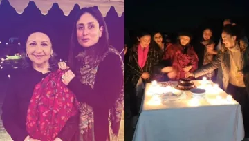 Sharmila Tagore Rings In 78th B'Day With Family In Jaisalmer, Saba Drops Pics Of Cake-Cutting Moment