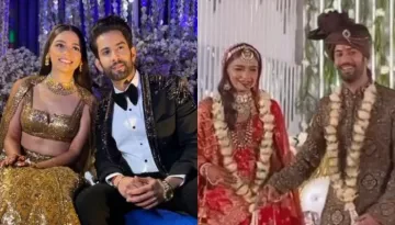 Saahil Uppal Gets Married To 'Imlie' Writer, Aakriti Atreja, She Stuns In A Traditional Red Lehenga