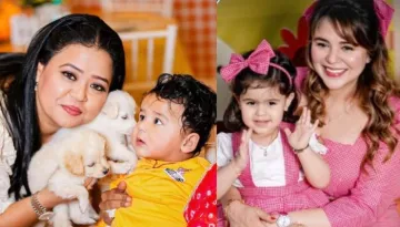 Bharti Singh Takes Son, Laksh To Kapil Sharma's Baby Girl, Anayra's Jungle-Themed Birthday [Watch]