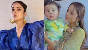 Shehnaaz Gill Plays With Bharti Singh And Haarsh Limbachiyaa's Son, Laksh, Smothers Him With Kisses